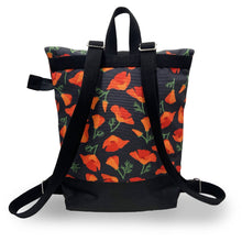 Load image into Gallery viewer, Mini Brightday Backpack: Poppy Charcoal
