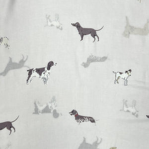 Dog printed scarf