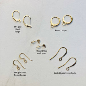 Sun Ray Fringe Earrings