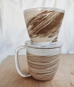 Marbled Pour Over