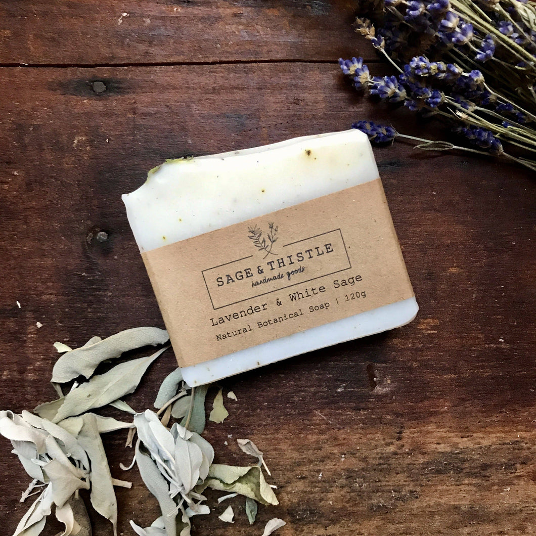 Lavender & White Sage Soap