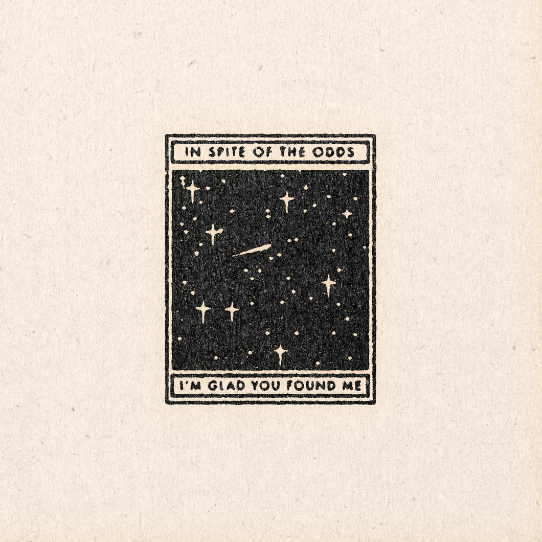 'In Spite Of The Odds' Print