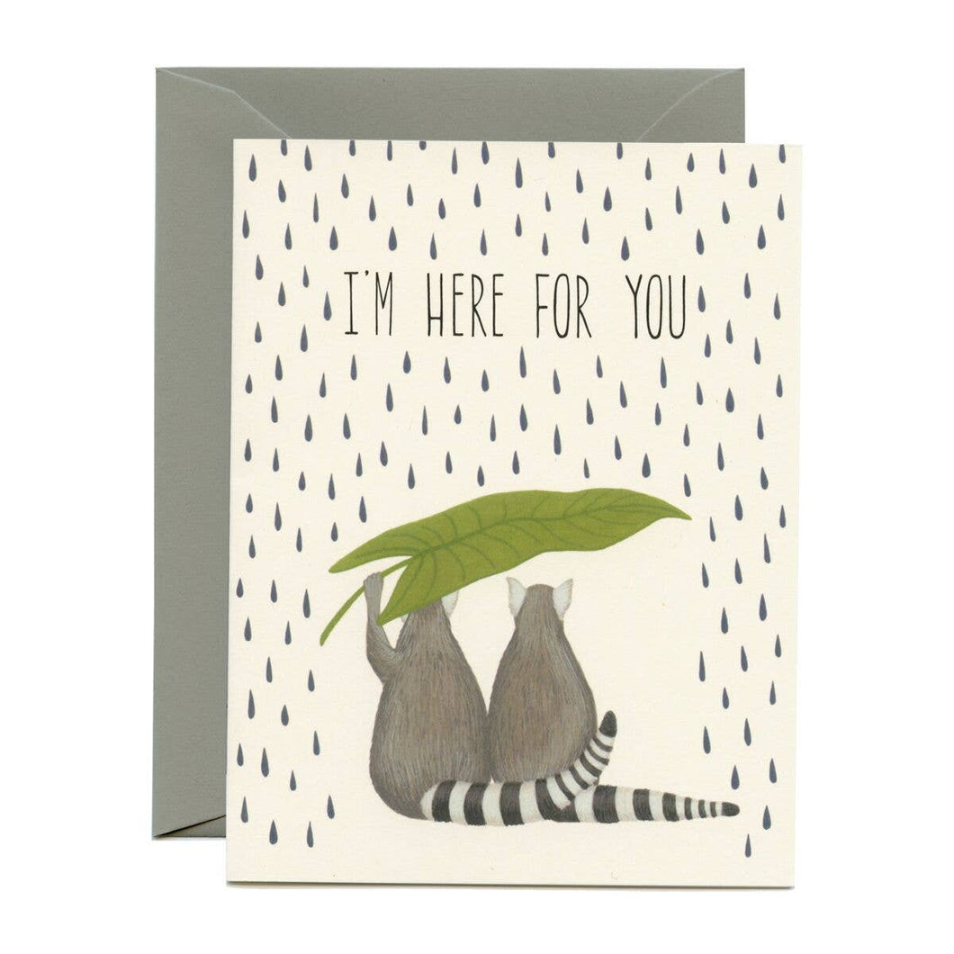 Lemur Sympathy Card