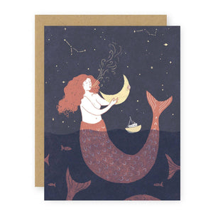 Mermaid Notecard