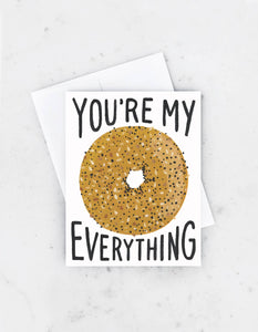 Everything Bagel Card