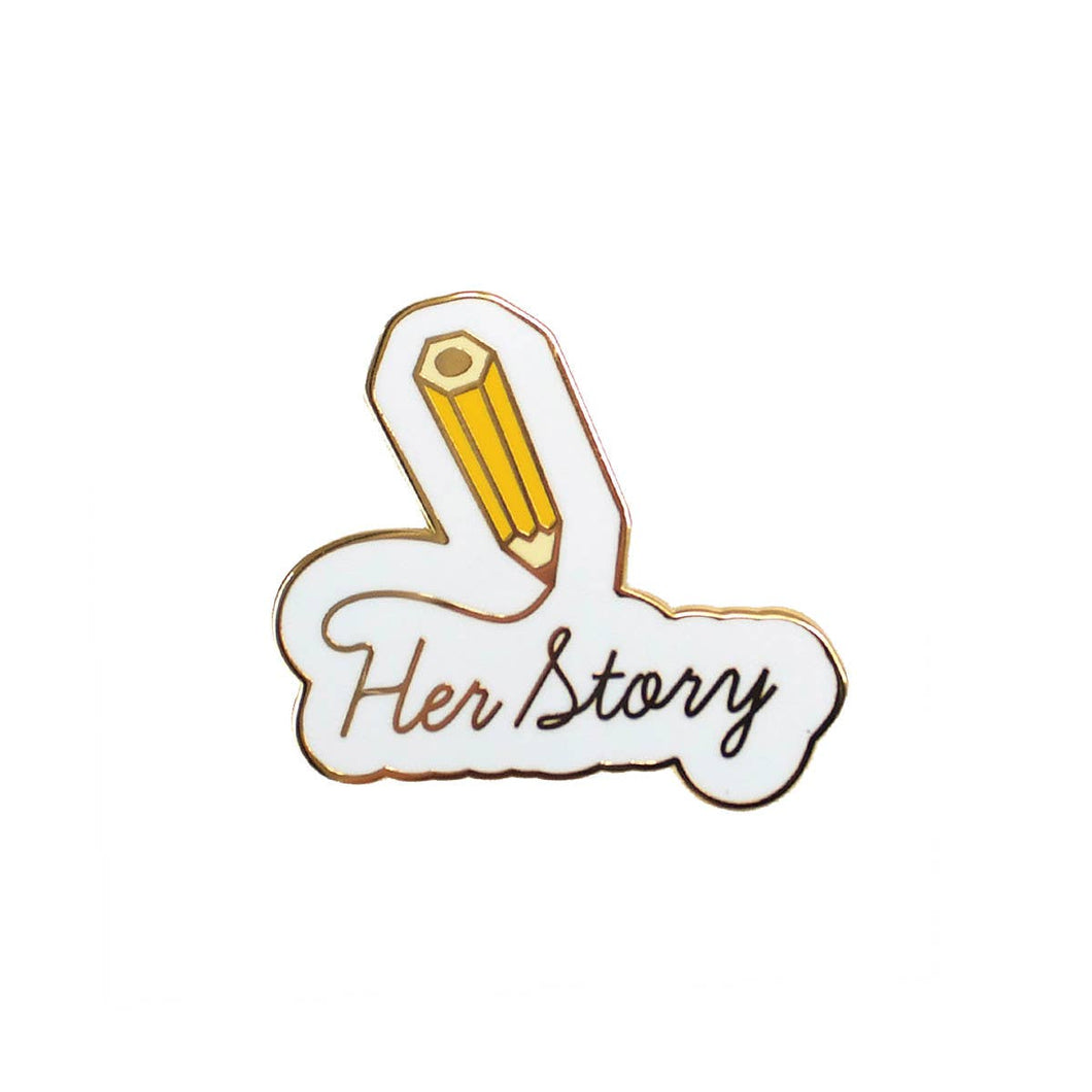 SALE- Her Story Enamel Pin