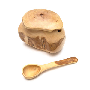 Coffeewood Sugar Bowl and Spoon