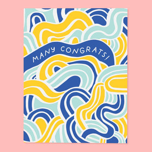 Many Congrats Card