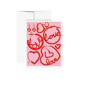 Greeting Card - Hoops