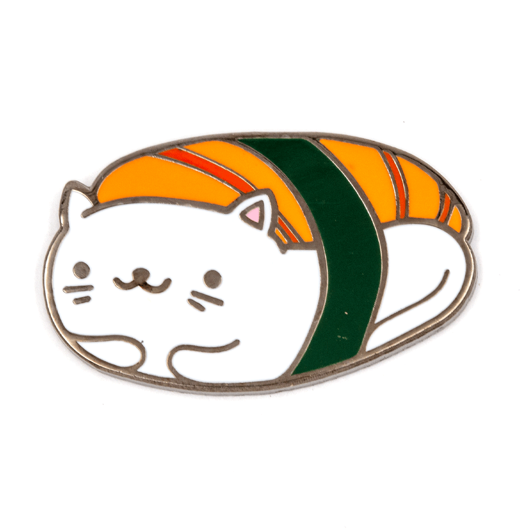 Cat Nigiri Sushi Enamel Pin