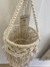 Load image into Gallery viewer, Overhead Macrame Plant Hanger
