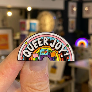 Queer Joy! Enamel Pin Badge