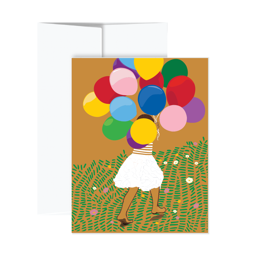 Greeting Card - Your Day (Balloons)