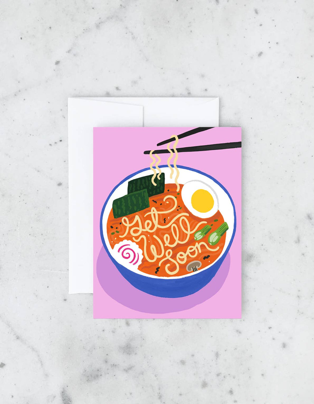 Get Well Soon Ramen Card