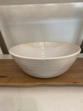 Load image into Gallery viewer, SALE - Beige and Cream Ceramic Bowl with Plum Drips
