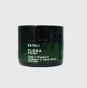 Flora POLISH Vitamin C Face Mask - Clay + Flowers by Esteli Body