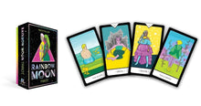 Load image into Gallery viewer, Rainbow Moon Tarot: 78 Card Deck and 144 Page Book
