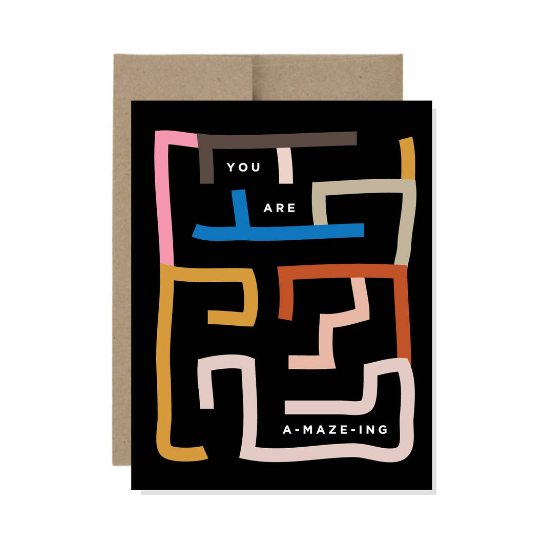 A-maze-ing Card