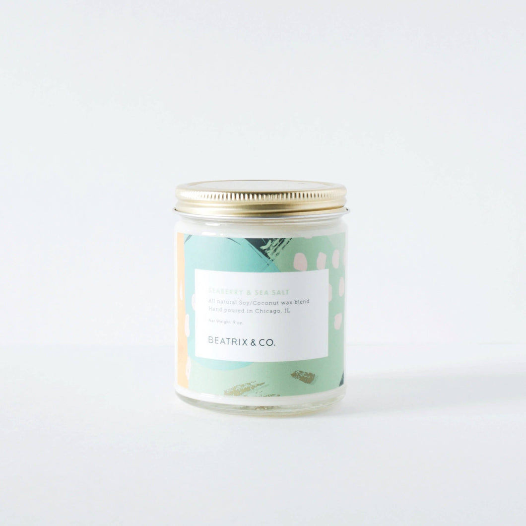 SEABERRY & SEA SALT CANDLE 9OZ