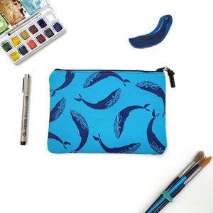 Whale Blue Handbag