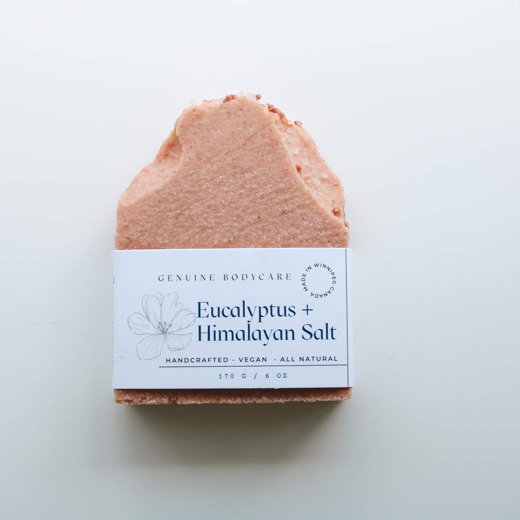 Eucalyptus + Himalayan Salt Soap Bar