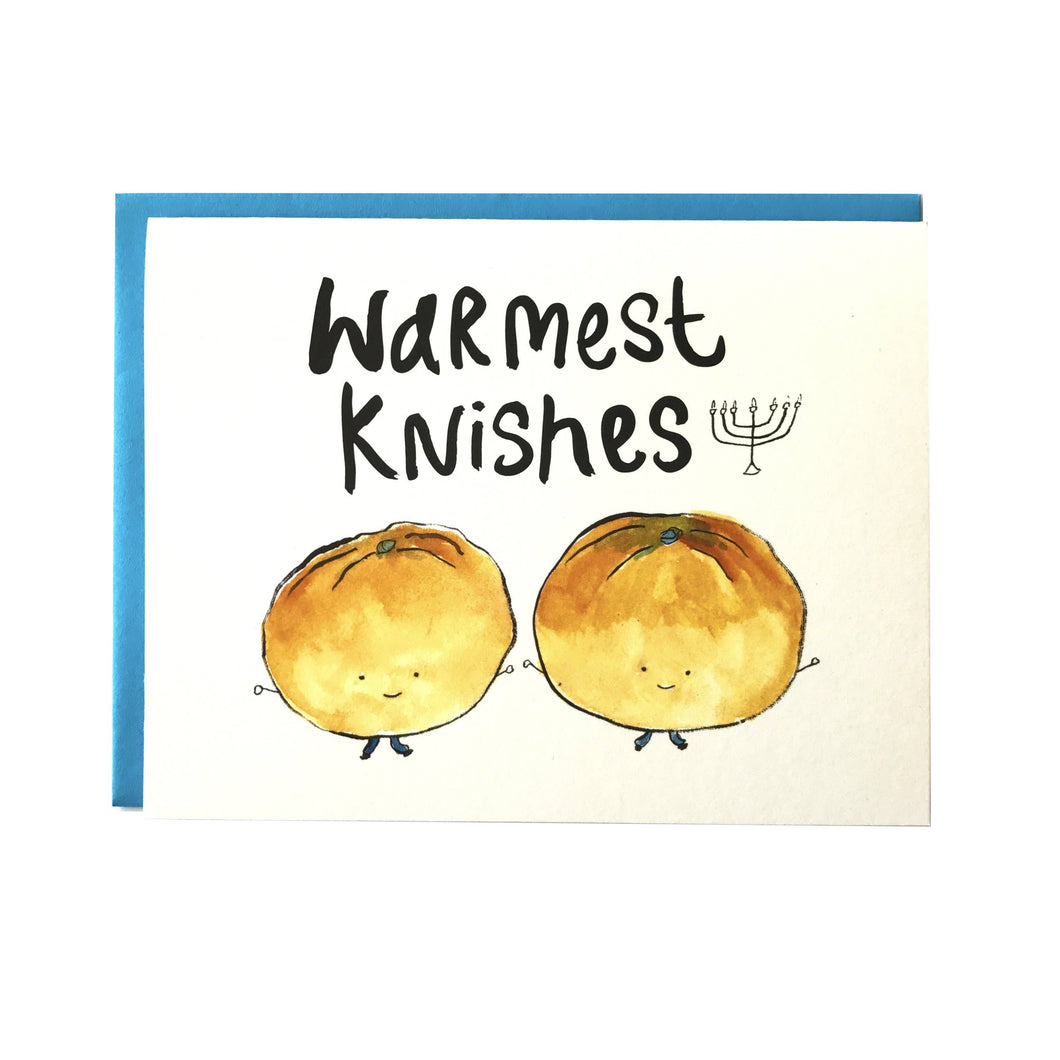 Warmest Knishes Hannukah Card