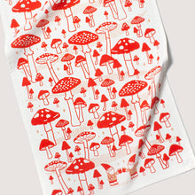 Load image into Gallery viewer, Gnome Mushroom Tea Towel
