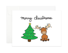 Load image into Gallery viewer, “Merry Christmoose” Greeting Card
